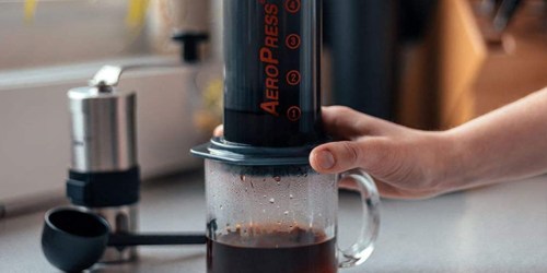 AeroPress Coffee Maker Just $31.95 Shipped on Amazon | Delicious Coffee in Seconds