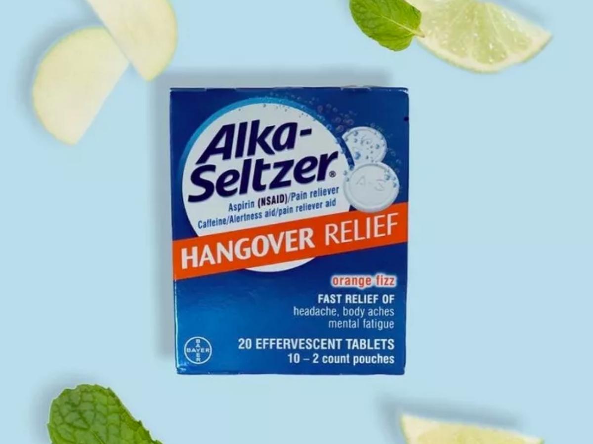 Alka-Seltzer Hangover Relief Tablets 60-Count Only $4 Shipped On Amazon ...