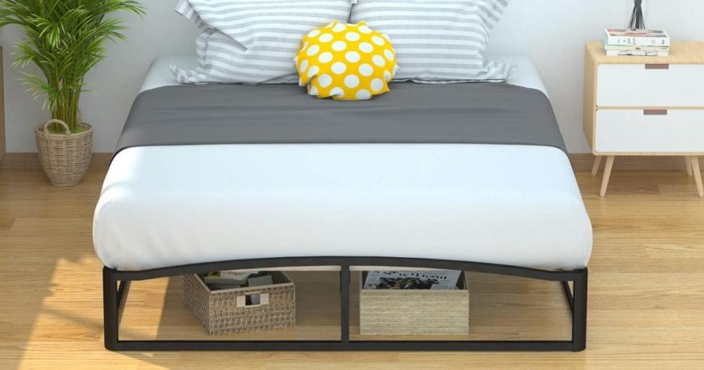 Up to 65 Off Amazon Basics Bed Frames Save on Twin, Queen & King Sizes