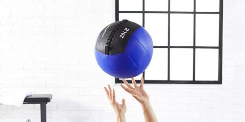 Amazon Basics 20-Pound Exercise Wall Ball Only $29.97 Shipped on Amazon (Regularly $70)