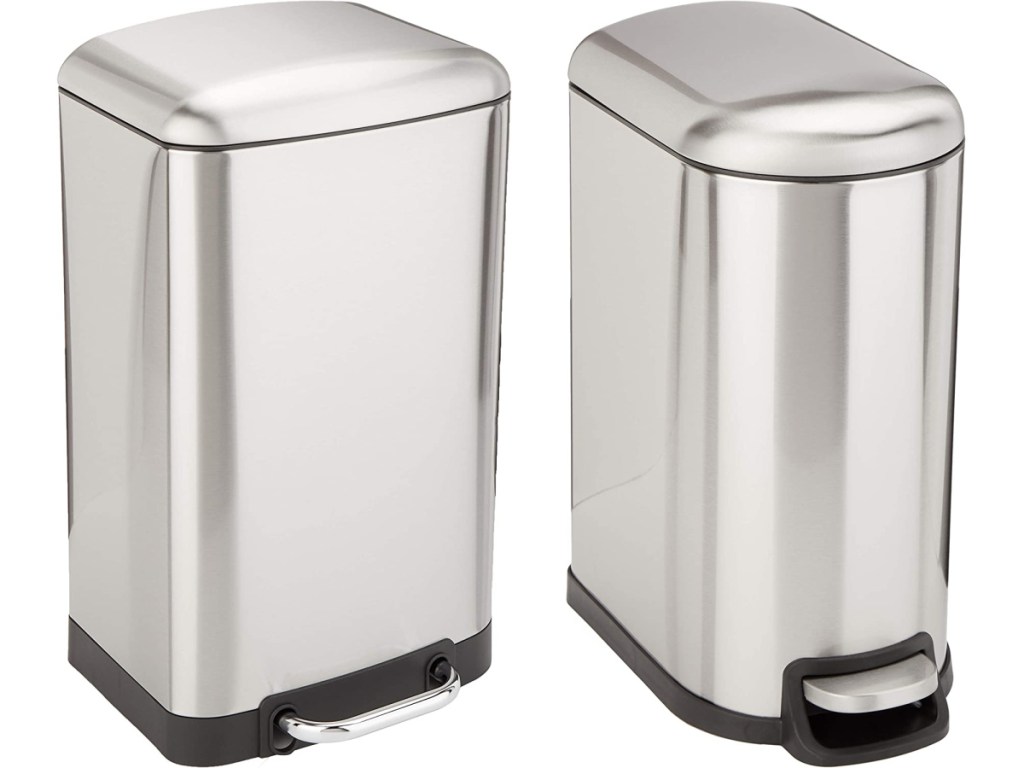 Amazon Basics Stainless Steel Trash Cans from 32.61 Shipped (Reg. 70) Multiple Sizes