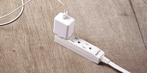 Amazon Basics Power Strip 2-Pack Only $4.89 Shipped for Prime Members