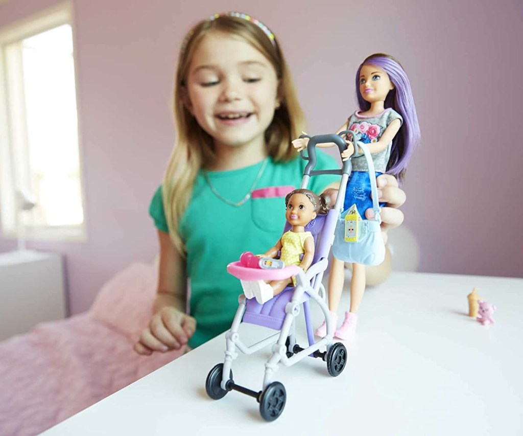 Barbie Skipper With Stroller