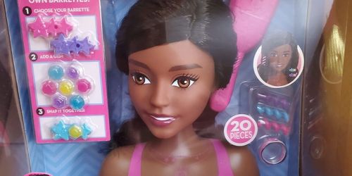 Barbie Styling Head Only $7.97 on Amazon (Reg. $18) | Includes Brush, Barrettes, & More