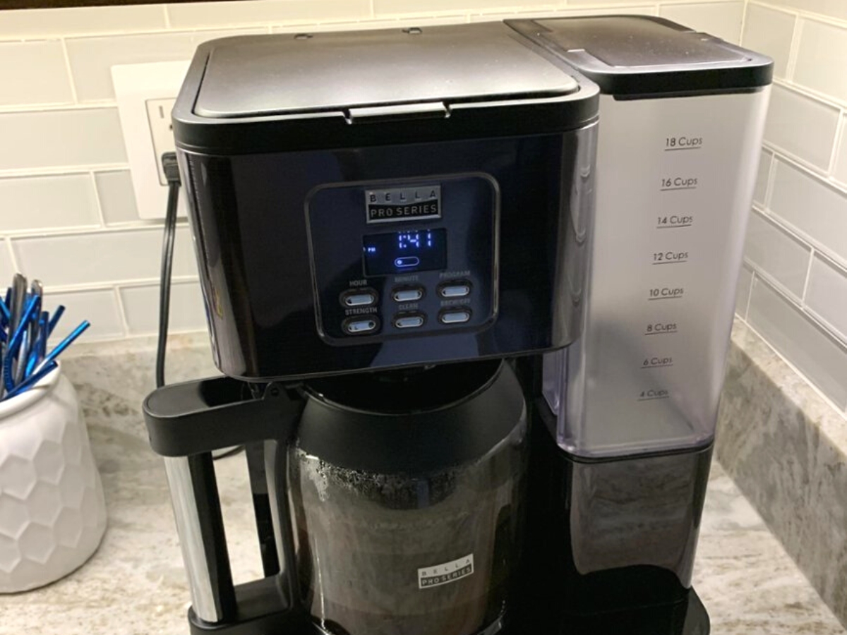 bella pro series espresso machine combo
