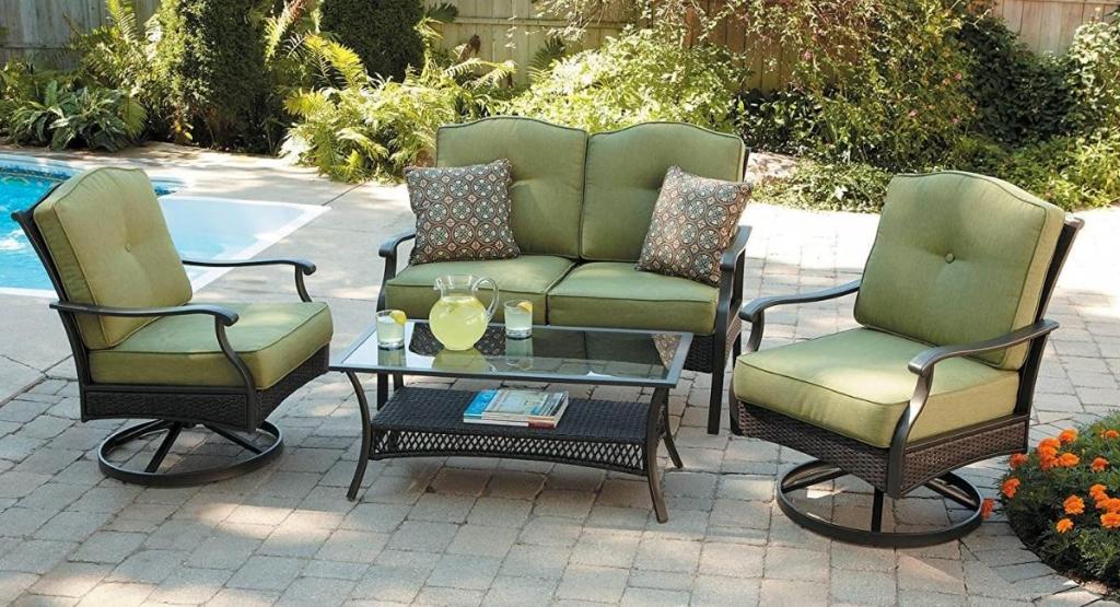 Better Homes & Gardens Providence 4-Piece Patio Conversation Set