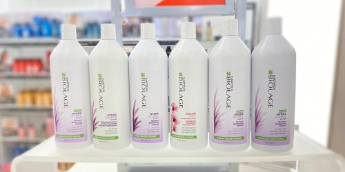 Up to 55% Off ULTA Liter Sale | Biolage, Matrix, Redken, Paul Mitchell & More