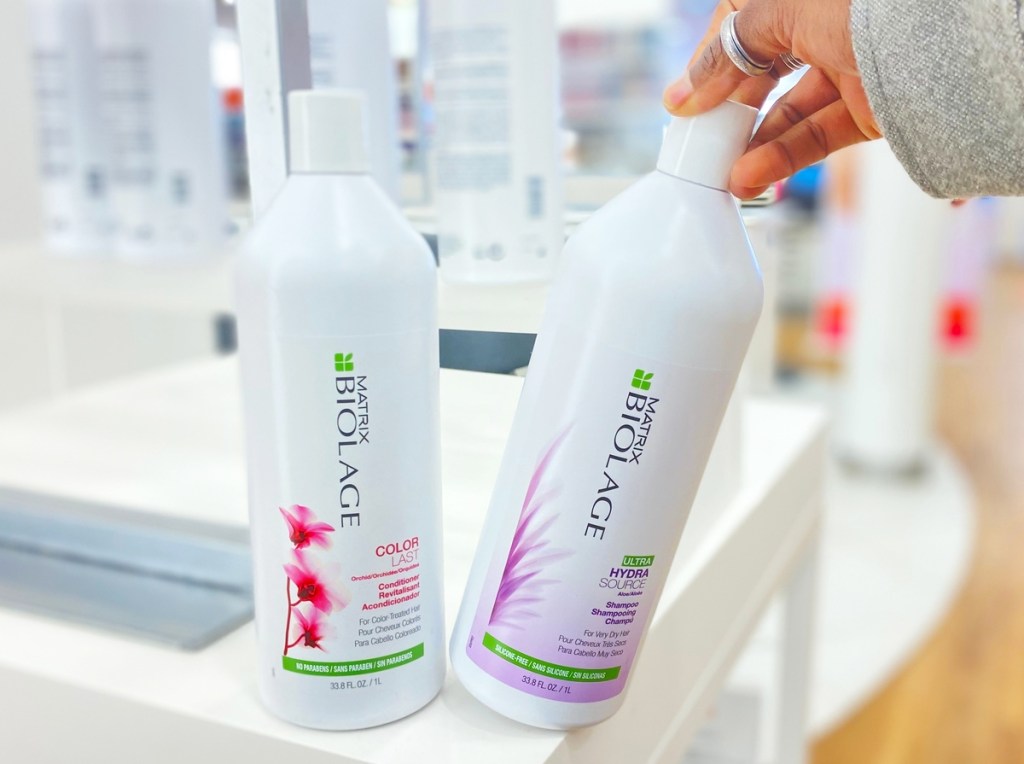 biolage shampoo and conditioner liters
