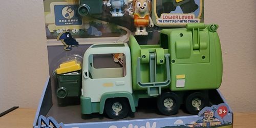 Bluey Garbage Truck Playset Only $13.99 on Amazon (Reg. $28) | Includes 2 Figures + Accessories