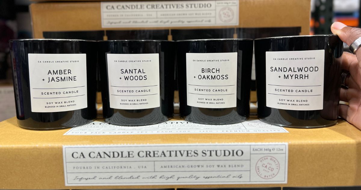 CA Candle Creative Studios 4 pack 