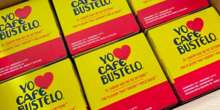 Café Bustelo Espresso K-Cups 72-Count Only $20 Shipped on Amazon