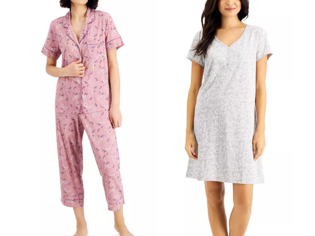 charter club women's pajama set and nightgown