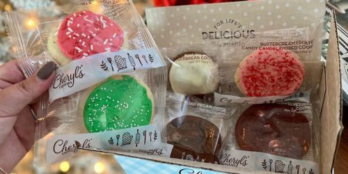 Cheryl’s Cookies Holiday Sampler $14.99 + Free Shipping | Include 6 Cookies & $10 Reward Card