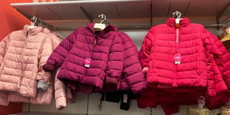 The Children’s Place Puffer Jackets JUST $17.99 (Reg. $40)