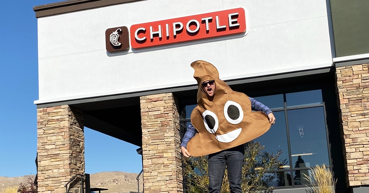 $6 Chipotle Entrées on Halloween (Yes, That’s the “Deal” Price AND You Must Dress in Costume)