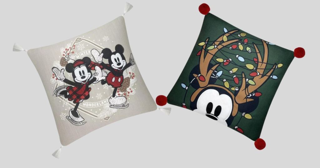 Disney Christmas pillows