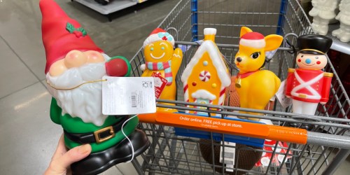 Retro Christmas Blow Molds from $9.98 at Walmart & More Decorations
