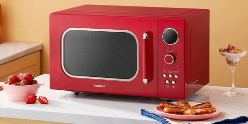 Retro Microwave Oven Only $109.99 Shipped on Amazon | Loads of Features!