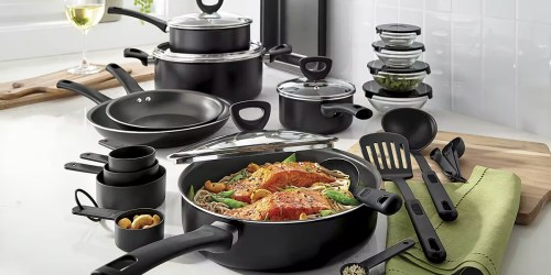 Cooks Non-Stick 30-Piece Cookware Set Only $62.99 Shipped on JCPenney.com (Regularly $180)