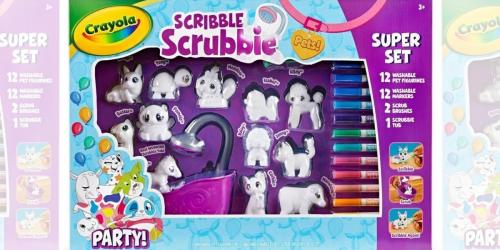 Crayola Scribble Scrubbie Super Set w/ 12 Figurines Just $19.99 on Target.com (Regularly $40)