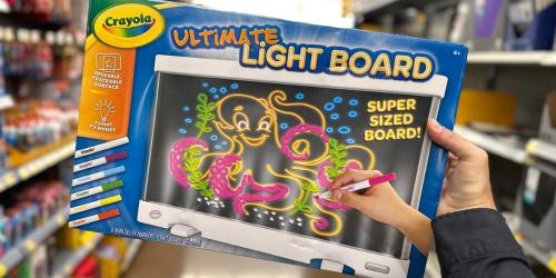 Crayola Ultimate Light Board Only $21.74 on Amazon (Reg. $33)
