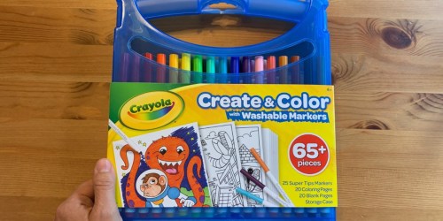 Crayola Super Tips Markers 65-Count Pack Just $8.39 on Amazon (Regularly $17)