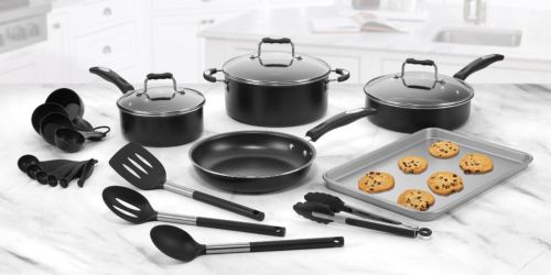 Cuisinart 22-Piece Cookware Set Only $69.99 Shipped on Amazon (Regularly $180)