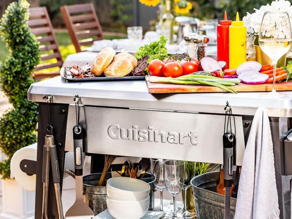 Cuisinart Stainless Steel Outdoor Prep Table