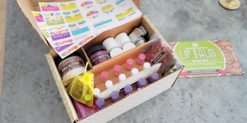 DIY Lip Balm 73-Piece Kit $38.97 Shipped on Amazon (Make 23 Lip Balms w/ Essential Oils)