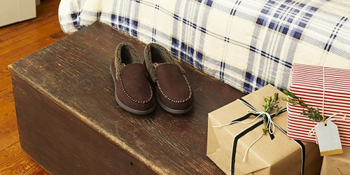 Dearfoams Men’s Slippers ONLY $25 Shipped (Regularly $48) | Easy Christmas Gift Idea!