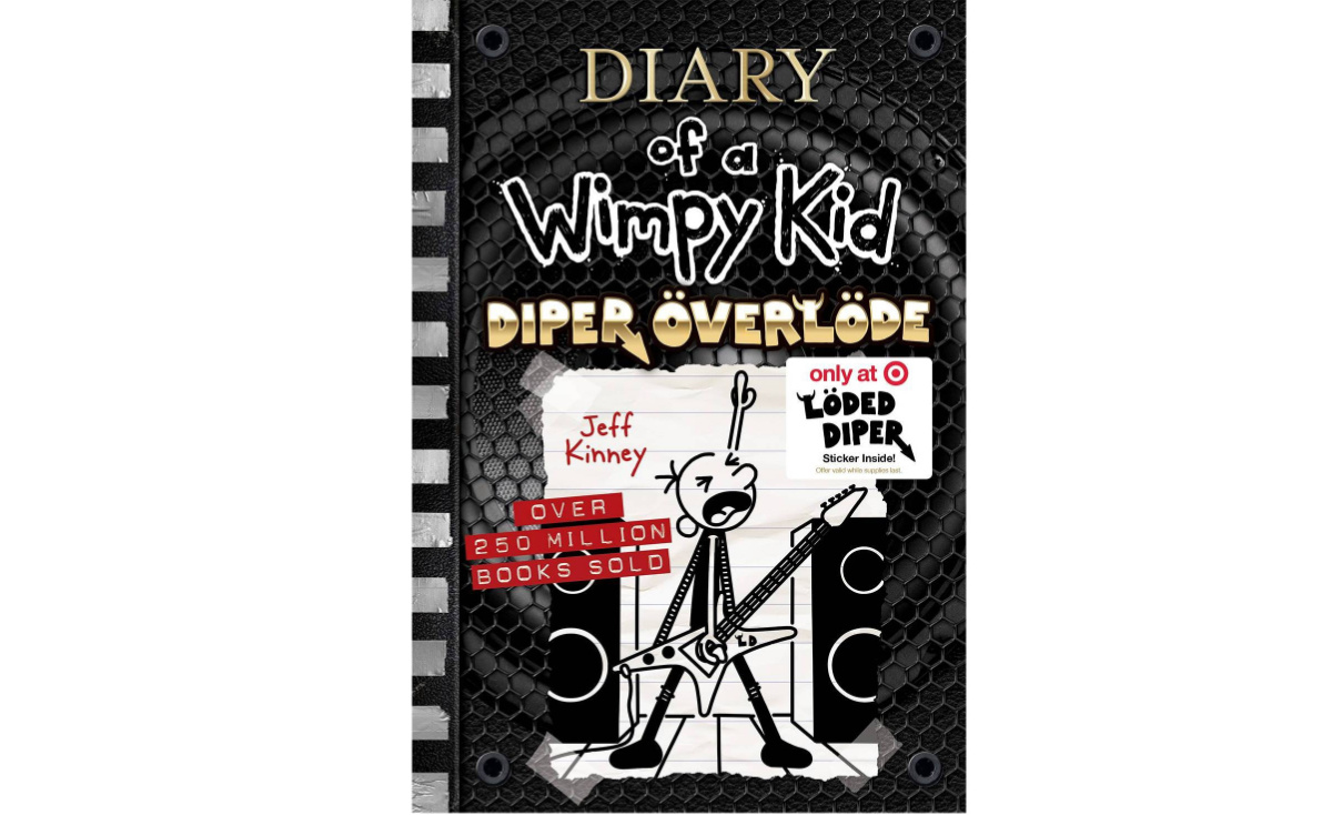 new Diary of a wimpy kid book!