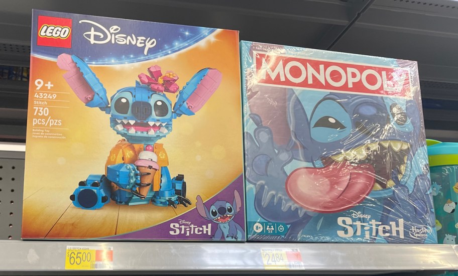 Disney LEGO Stitch and Stitch Monopoly