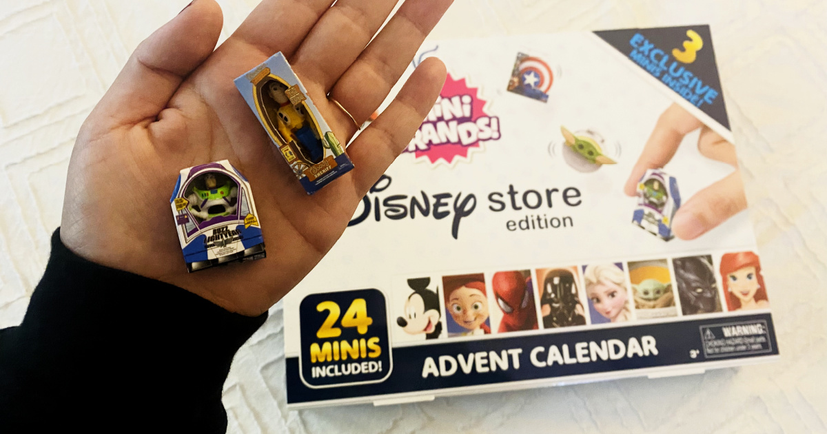 5 Surprise Mini Brands Toys Disney Advent Calenda