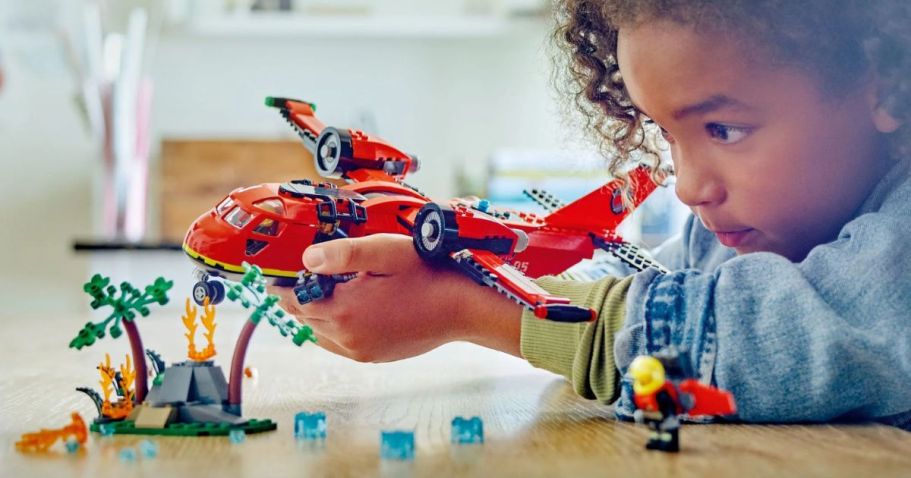 LEGO City Fire Rescue Plane Only $30 at Walmart (Regularly $55)