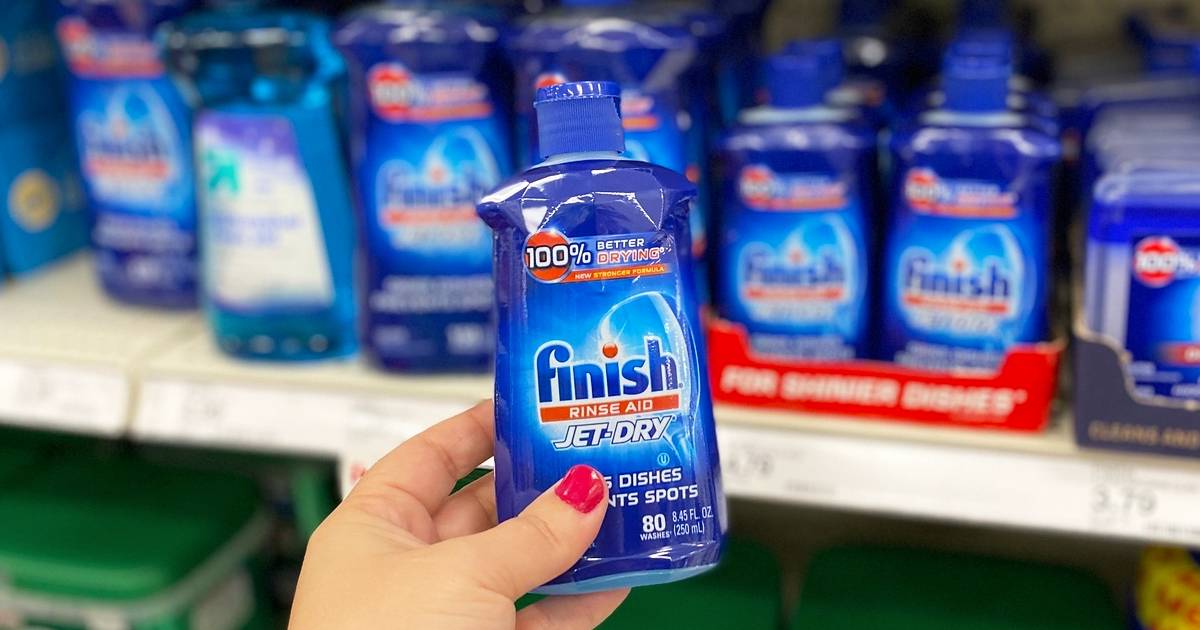 Finish Jet-Dry Rinse Aid or Quantum Dishwasher Tablets 15-Count Only $3 on  Walgreens.com (Reg. $7)