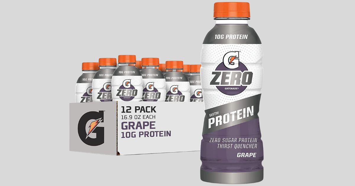 Gatorade Zero w/ Protein 12Pack Only 15 Shipped for Amazon Prime Members