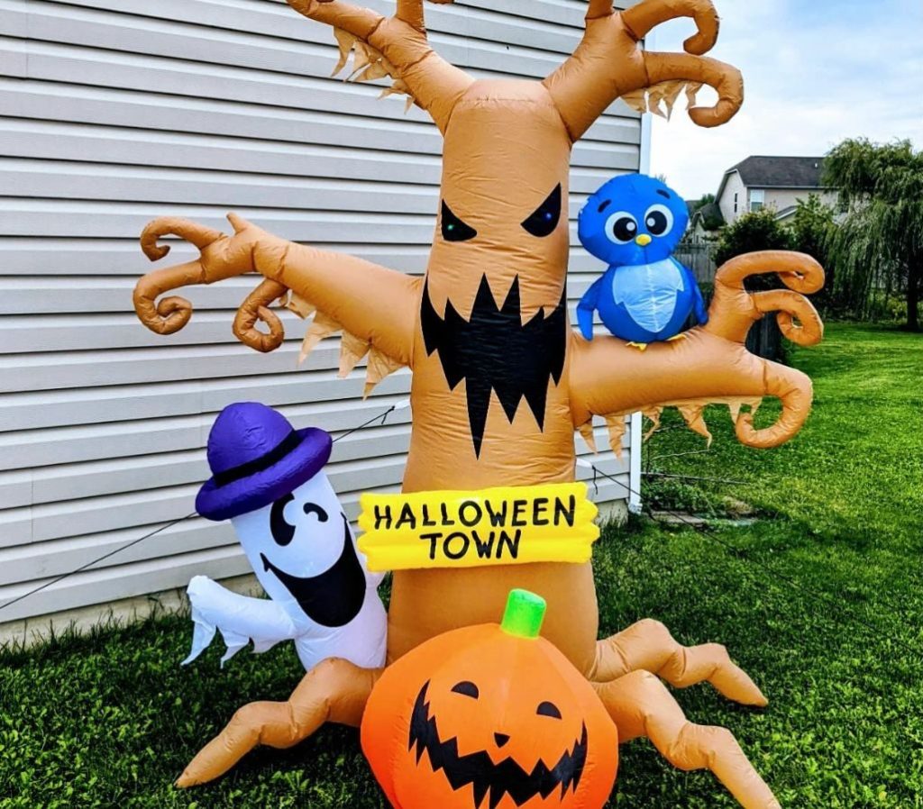 Goosh Halloween Inflatables Spooky Tree