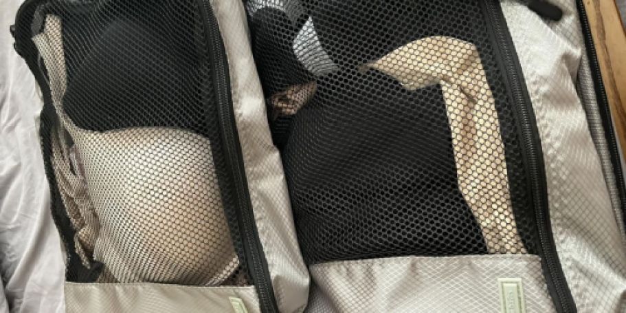 Amazon Essentials 4-Piece Packing Cubes Just $6.52