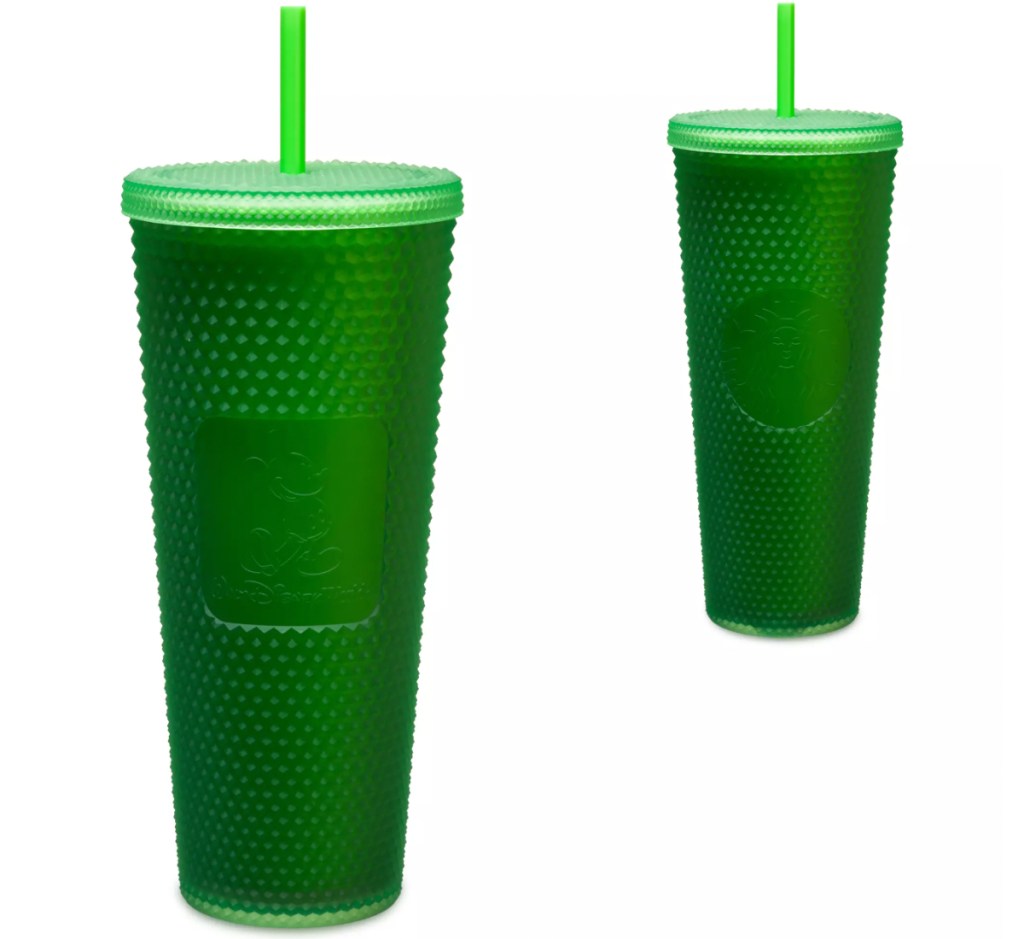 Green Disney Starbucks tumbler