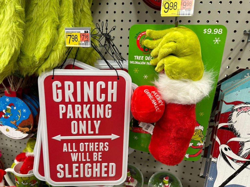 Grinch Gifts & Holiday Decor from 5.98 at Walmart Hip2Save