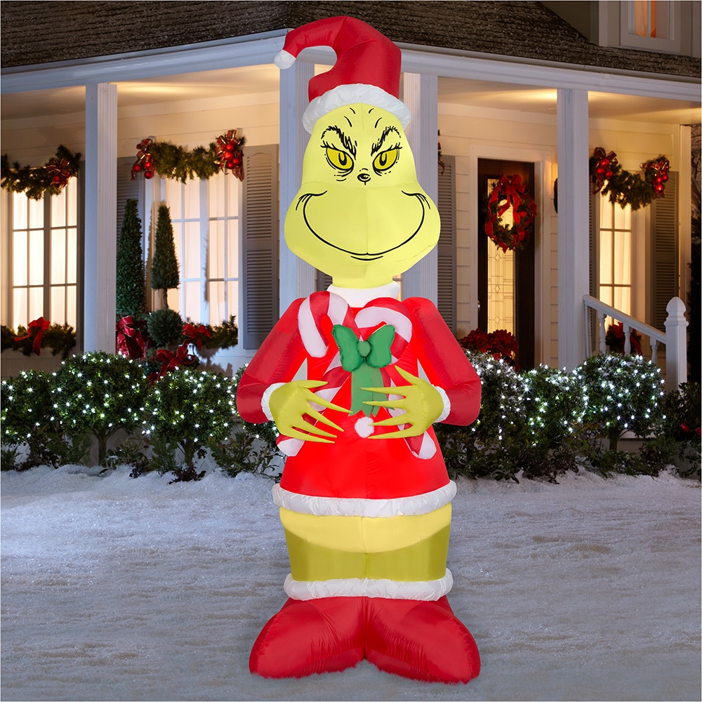 Grinch with Candy Canes