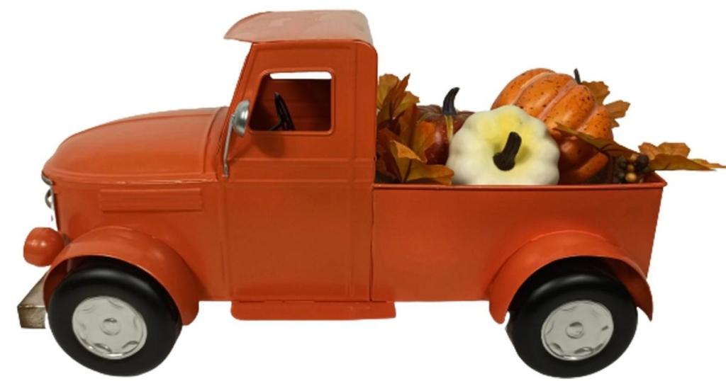 H for Happy Harvest Truck Decoration