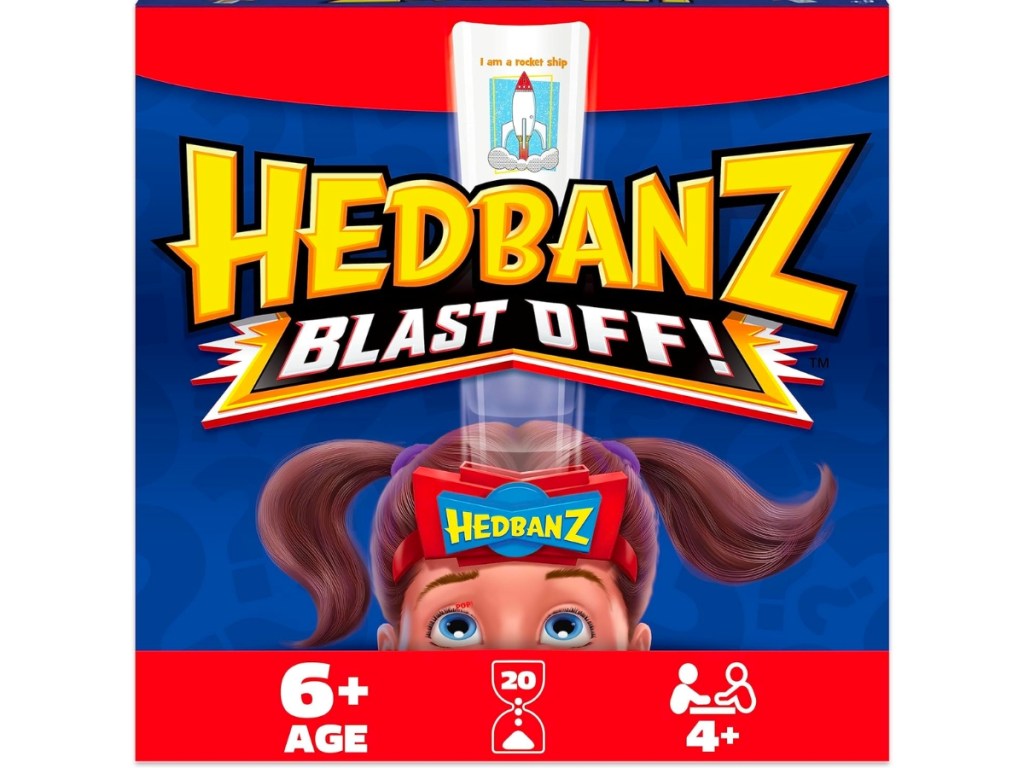 Headbanz Blast Off Game box