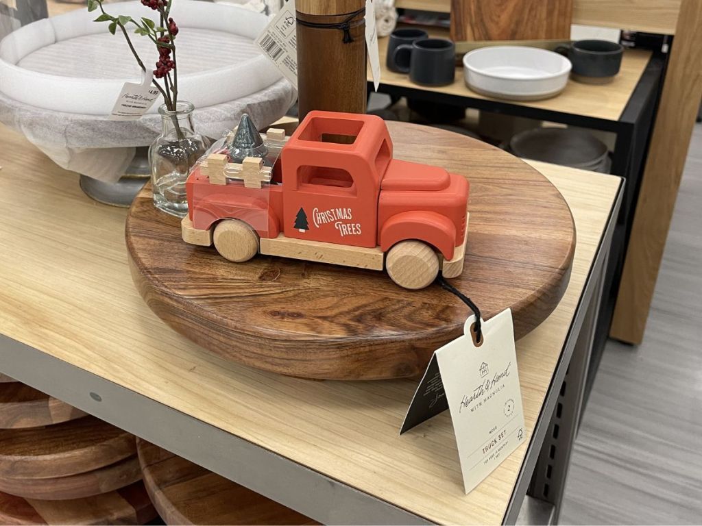 Hearth & Hand with Magnolia Toy Christmas Tree Truck