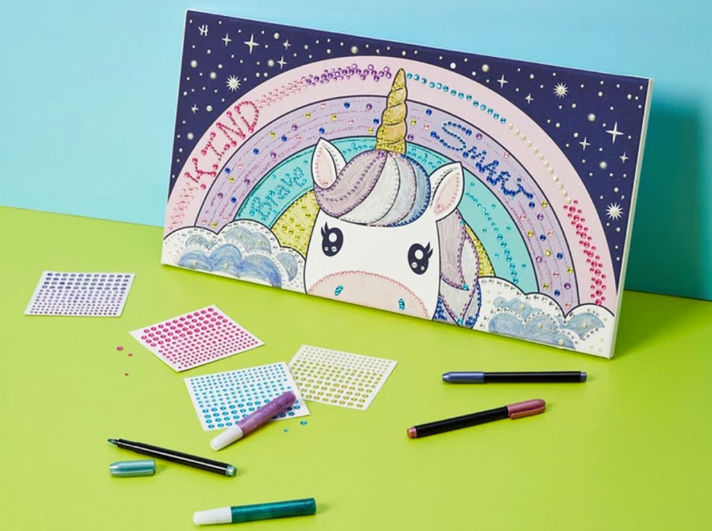 unicorn gemstone art kit