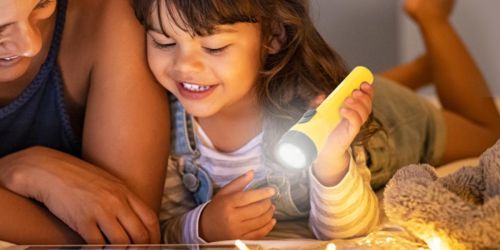 Eveready LED Flashlight 4-Pack w/ Batteries Only $7.49 Shipped for Prime Members