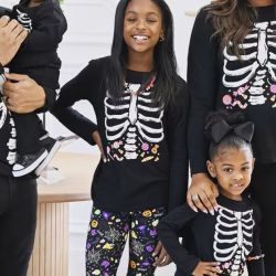 The Children's Place Glow in the Dark Boys Skeleton Long Sleeve