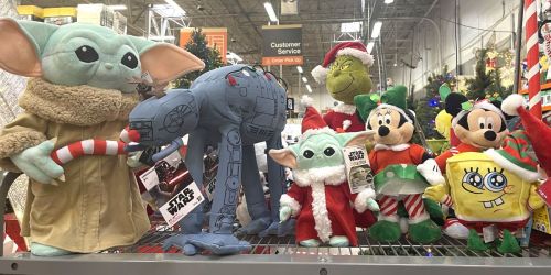 50% off Home Depot Christmas Decorations | Shop Plushes, Inflatables, Trees, & More