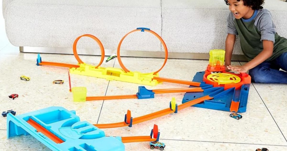 Hot Wheels Track Builder Box Only $14.75 on Target.com (Regularly $35) | Hip2Save Hot Wheels Track Builder Box Only $14.75 on Target.com (Regularly $35) | Hip2Save