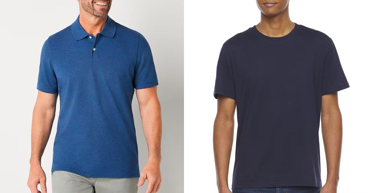 Up to 60% Off JCPenney Clothes for the Family | Tees, Polos